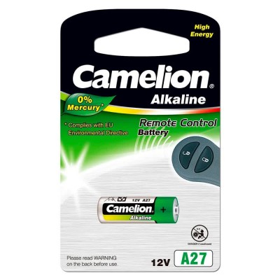 батерии,camelion,12v,a27,alkaline,battery,clear,(metallic)