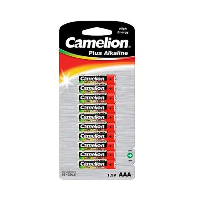 батерии,camelion,lr03,alkaline,battery,10,units,clear,(metallic)