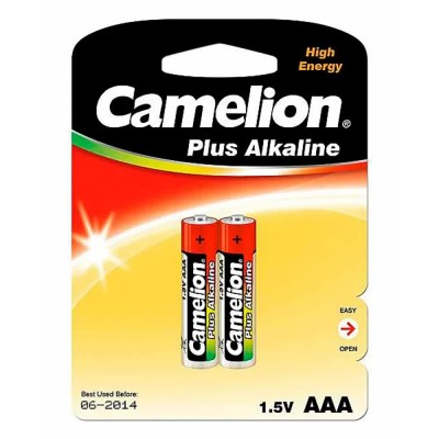 батерии,camelion,lr03,alkaline,battery,2,units,clear,(metallic)