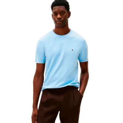 тениска,мъжки,тениски,дамски,тениски,tommy,hilfiger,ess,seasonal,short,sleeve,t,shirt,blue,(well,water)