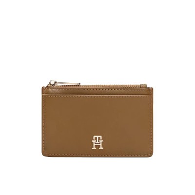 портфейли,и,портмонета,tommy,hilfiger,icon,long,woman,wallet,brown,(primary,red)