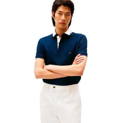 мъжки,блузи,с,яка,tommy,hilfiger,mw0mw41605,short,sleeve,polo,blue,(dark,night,navy)