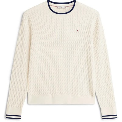 блуза,дамски,пуловери,дамски,плетени,дрехи,tommy,hilfiger,ww0ww44993,sweater,beige,(ivory,petal,tipping)