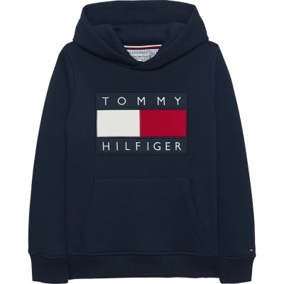 суичър,детски,блузи,tommy,hilfiger,heritage,flag,hoodie,blue,(dark,night,navy)