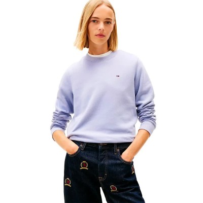 блуза,дамски,блузи,tommy,jeans,dw0dw19959,sweatshirt,purple,(periwinkle,dusk)