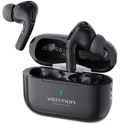 слушалки,слушалки,vention,echo,lite,e11,wireless,earphones,black,(white)
