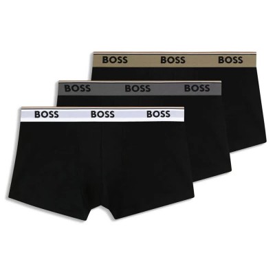 боксерки,мъжко,бельо,boss,power,trunk,10276514,boxers,3,units,black,(black)