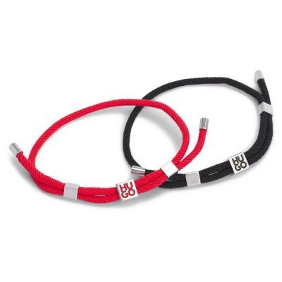 бижутерия,hugo,50552605,bracelet,red,(open,miscellaneous)