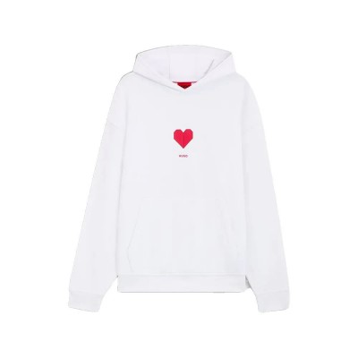блуза,мъжки,пуловери,hugo,dalentinos,10273008,sweatshirt,white,(white)