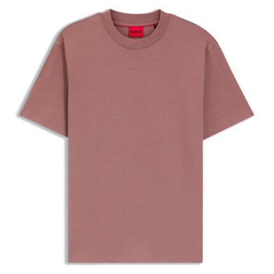 тениска,мъжки,тениски,дамски,тениски,hugo,dapolino,10248326,01,short,sleeve,t,shirt,pink,(light,pastel,brown)