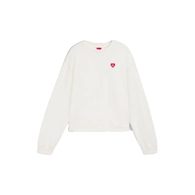 блуза,дамски,блузи,hugo,deroxina,7,10258300,sweatshirt,white,(open,white)
