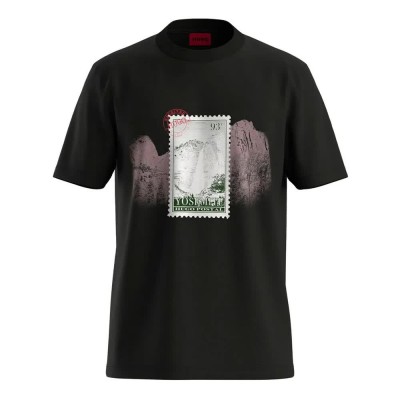 тениска,мъжки,тениски,дамски,тениски,hugo,divalis,10272987,t,shirt,black,(black)
