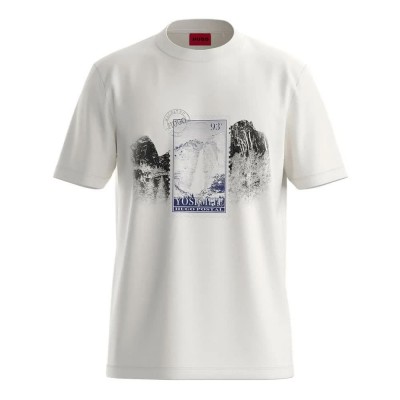 тениска,мъжки,тениски,дамски,тениски,hugo,divalis,10272987,t,shirt,white,(natural)