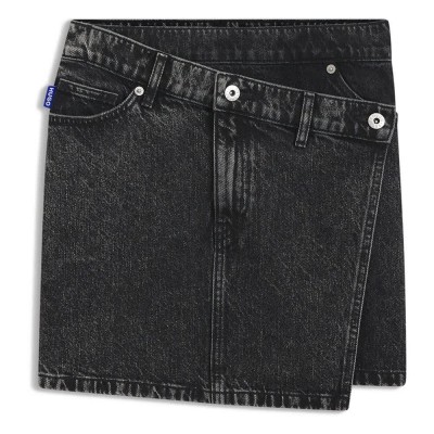пола,дамски,поли,и,рокли,hugo,galaxy,110268000,denim,skirt,black,(black)