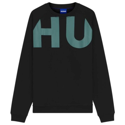 блуза,мъжки,пуловери,hugo,nalf,10272418,sweatshirt,black,(black)