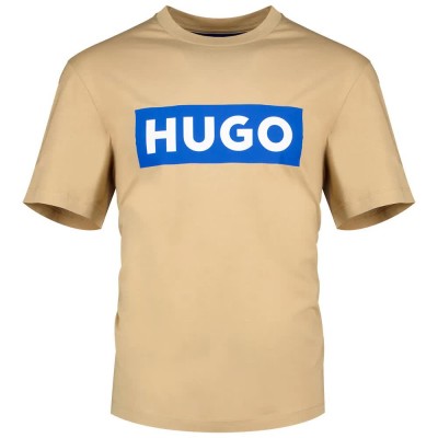 тениска,мъжки,тениски,дамски,тениски,hugo,nico,blue,short,sleeve,t,shirt,beige,(medium,beige)