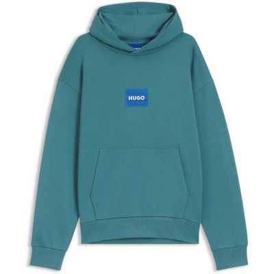 суичър,мъжки,пуловери,hugo,nayo,10273008,hoodie,green,blue,(turquoise,aqua)