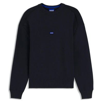 блуза,мъжки,пуловери,дамски,пуловери,hugo,san,casey,10276154,sweater,blue,(navy)