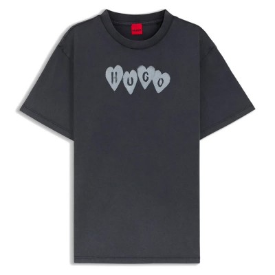 тениска,мъжки,тениски,дамски,тениски,hugo,vintage,22,10279054,t,shirt,black,grey,(black)