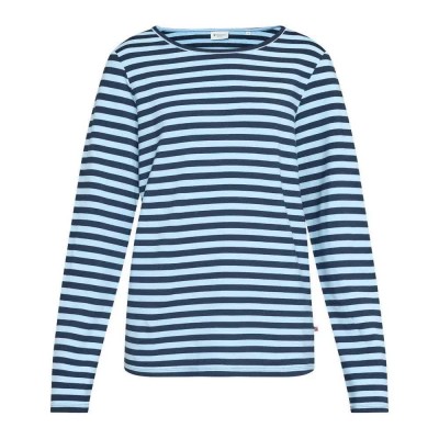 тениска,мъжки,тениски,дамски,тениски,redgreen,fie,long,sleeve,t,shirt,blue,(mid,blue,stripe)