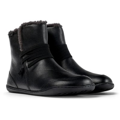 дамски,боти,дамски,високи,обувки,за,ходене,camper,peu,cami,booties,black,(black)