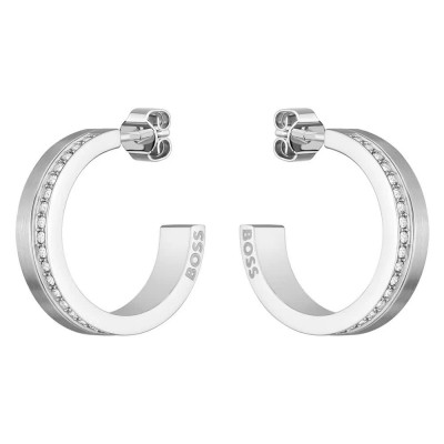 бижутерия,boss,1580526,earrings,silver,(silver)