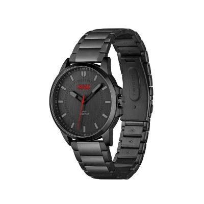 часовник,часовници,hugo,1530187,43,mm,watch,black,black,mineral