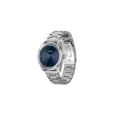 часовник,часовници,hugo,1530361,42,mm,watch,silver,blue,mineral