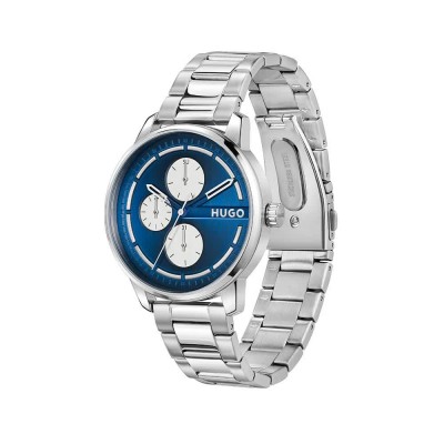 часовник,часовници,hugo,1530386,44,mm,watch,silver,blue,mineral