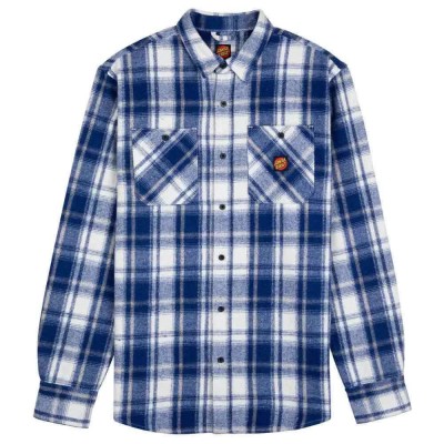 карирана,риза,мъжки,ризи,santa,cruz,apex,long,sleeve,shirt,blue,(blue,check)
