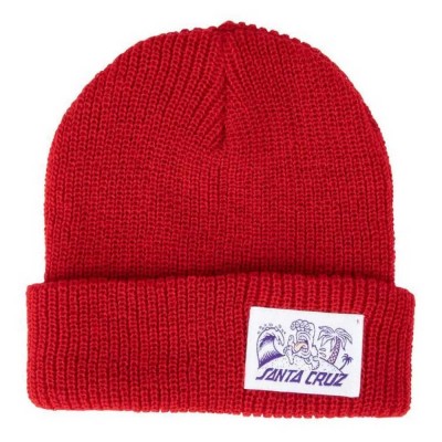 шапка,всички,шапки,santa,cruz,beach,bum,label,beanie,red,(artisan,red)