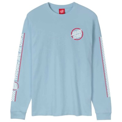 тениска,мъжки,тениски,дамски,тениски,santa,cruz,breaker,opus,dot,long,sleeve,t,shirt,blue,(sky,blue)