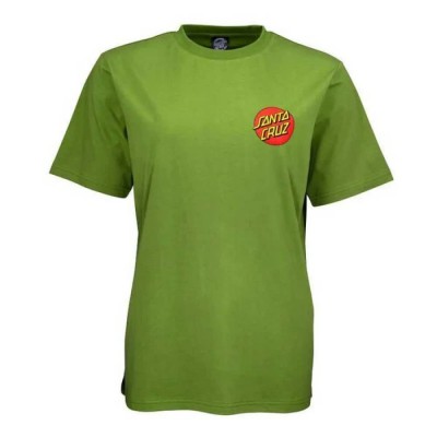 тениска,дамски,тениски,santa,cruz,classic,dot,short,sleeve,t,shirt,green,(cactus)