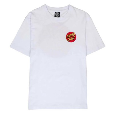 тениска,дамски,тениски,santa,cruz,classic,dot,short,sleeve,t,shirt,white,(white)