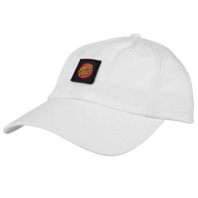 шапка,всички,шапки,santa,cruz,classic,label,cap,white,(unbleached,cotton)