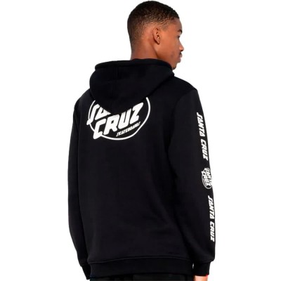 блуза,мъжки,пуловери,santa,cruz,club,oval,dot,full,zip,sweatshirt,black,(black)