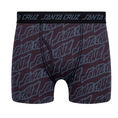 боксерки,мъжко,бельо,santa,cruz,creep,repeat,boxers,grey,(blackcurrant)