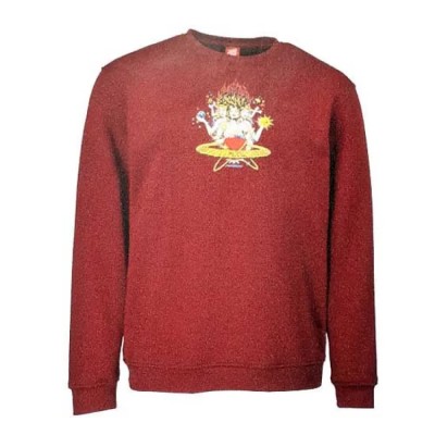блуза,мъжки,пуловери,santa,cruz,crew,cosmica,sweatshirt,red,(wine)
