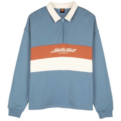 блуза,мъжки,пуловери,santa,cruz,crew,flame,strip,sweatshirt,blue,(dusty,blue)