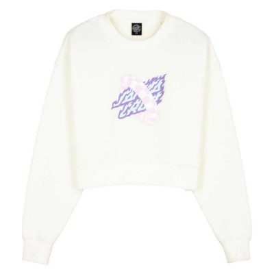 блуза,дамски,блузи,santa,cruz,crew,goal,flame,front,sweatshirt,white,(off,white)