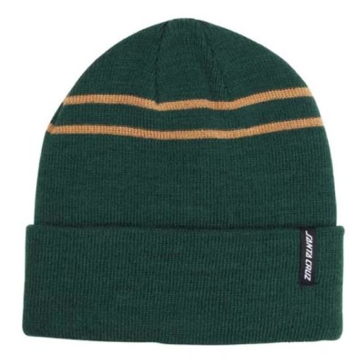 шапка,всички,шапки,santa,cruz,double,stripe,beanie,green,(dark,olive)