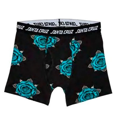 боксерки,мъжко,бельо,santa,cruz,dressen,rose,crew,one,boxers,black