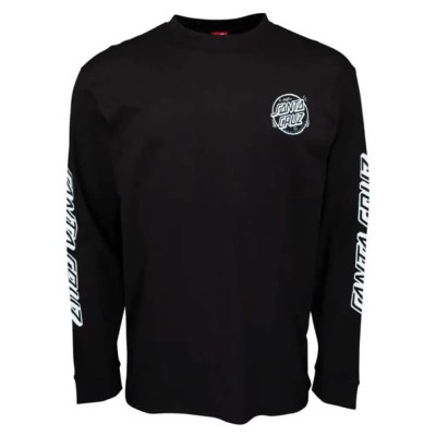 тениска,мъжки,тениски,дамски,тениски,santa,cruz,ermsy,twisted,hand,long,sleeve,t,shirt,black,(black)