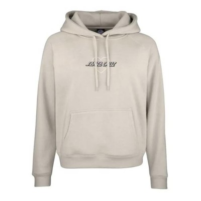 суичър,дамски,блузи,santa,cruz,heart,strip,silver,hoodie,beige,(silver)