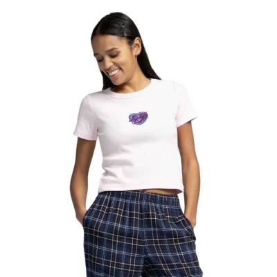 тениска,мъжки,тениски,дамски,тениски,santa,cruz,heart,wreath,mini,front,short,sleeve,t,shirt,white,(rose,quartz)