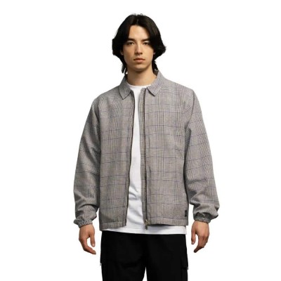 яке,мъжки,якета,santa,cruz,hideout,grey,check,jacket,grey,(grey,check)