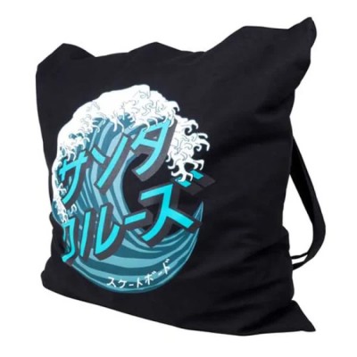 чанта,всички,чанти,santa,cruz,japanese,wave,dot,tote,bag,black,(natural)