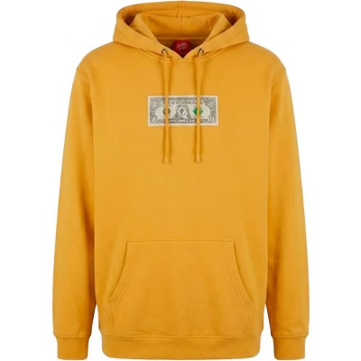 суичър,мъжки,пуловери,santa,cruz,mako,dollar,hoodie,yellow,(parchment)
