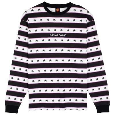 тениска,мъжки,тениски,santa,cruz,mantis,long,sleeve,t,shirt,black,(black,stripe)