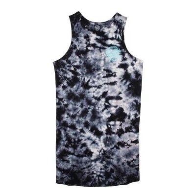 рокля,дамски,поли,и,рокли,santa,cruz,mfg,dot,sleeveless,dress,black,(black,tie,dye)